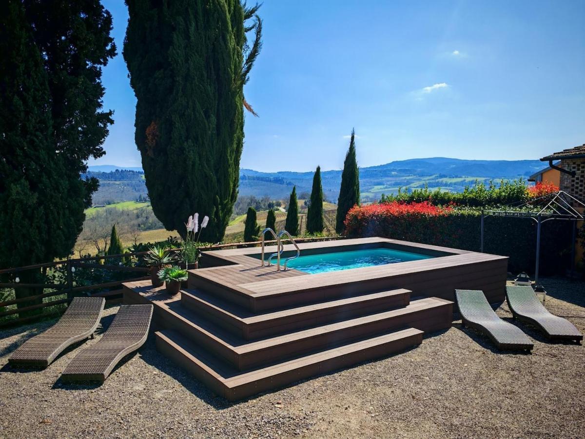 Il Leccio - Casa Toscana San Gimignano Gambassi Terme Εξωτερικό φωτογραφία